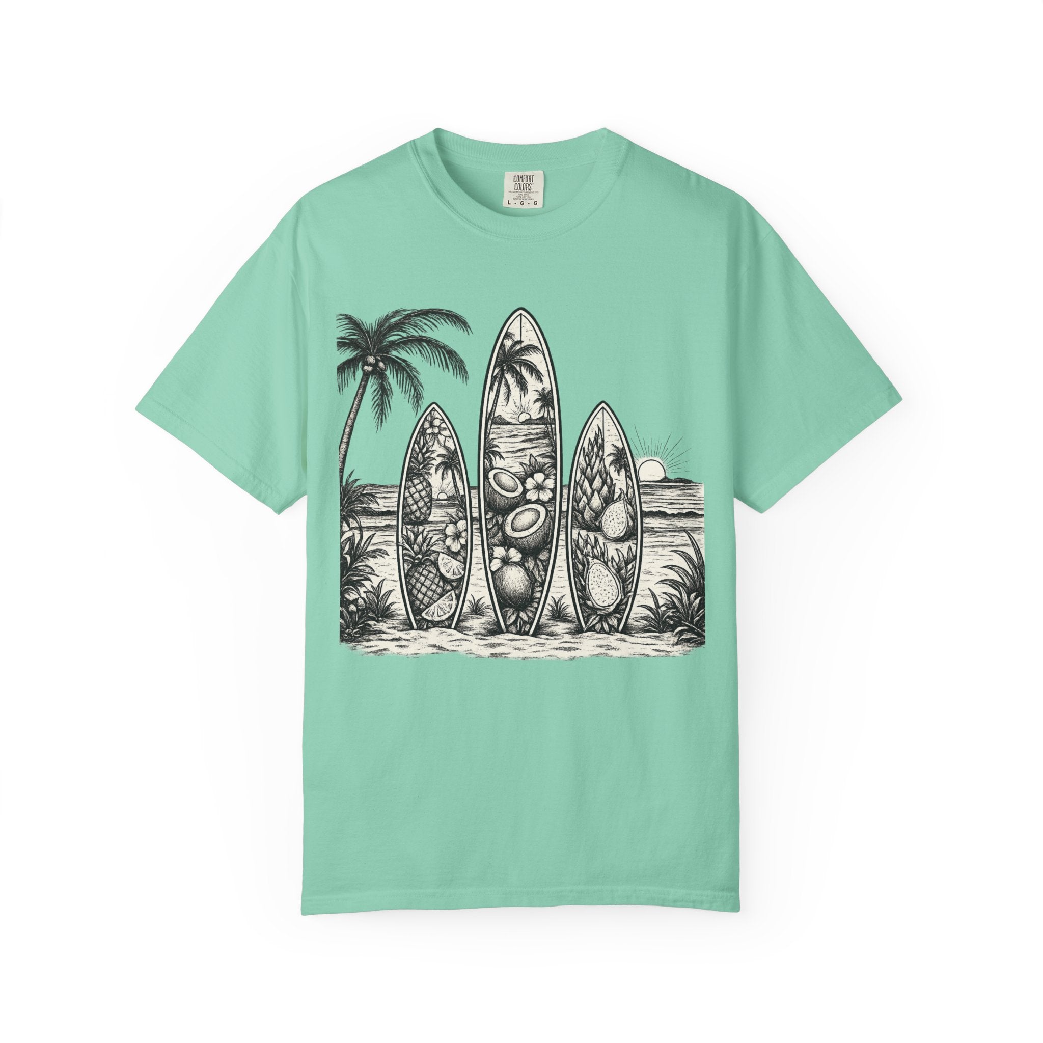 Tropical Fruits & Boards T-Shirt