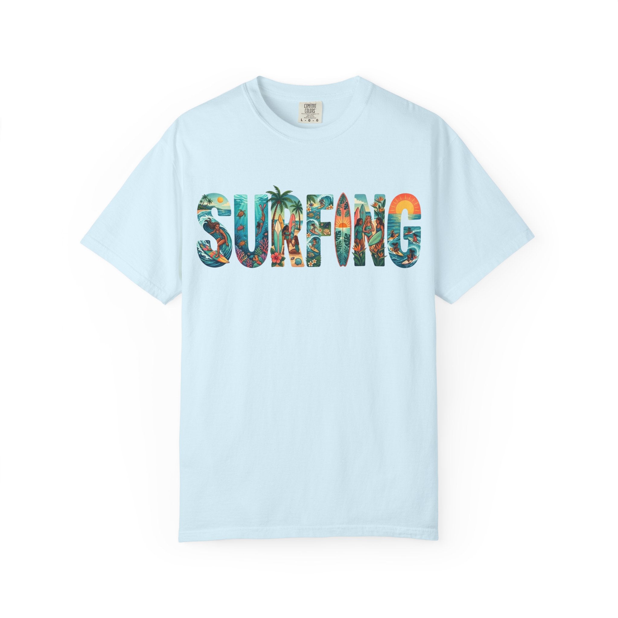 "Surfing" Tropical T-Shirt