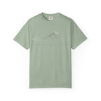 "Find The Waves Free Your Soul" Wave Graphic T-Shirt