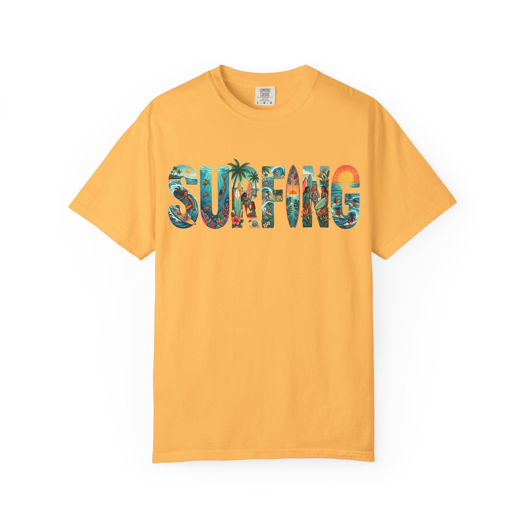 "Surfing" Tropical T-Shirt