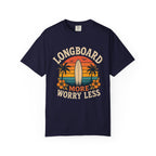 Longboard More Worry Less Retro T-Shirt