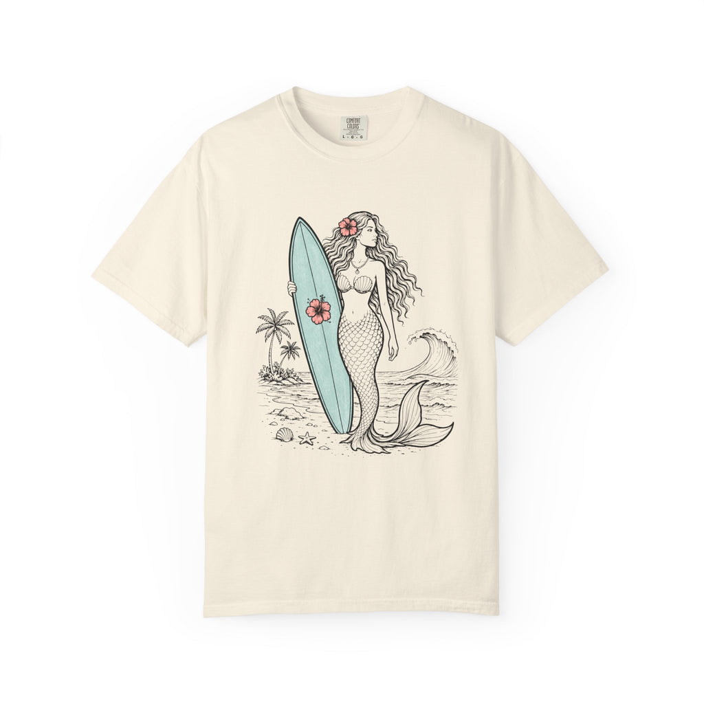 Mermaid & Her Board T-Shirt