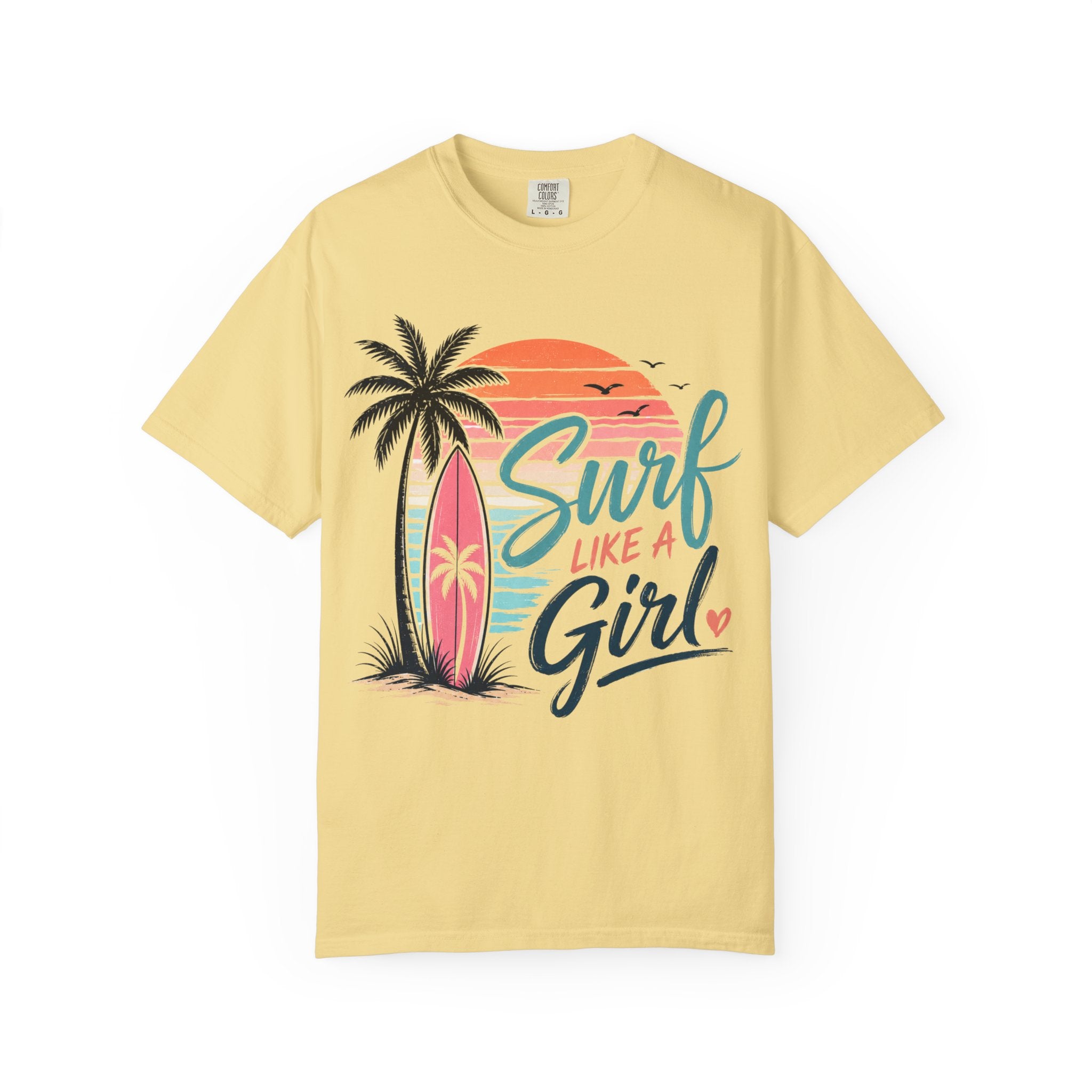 Surf Like a Girl (Sunset) T-Shirt