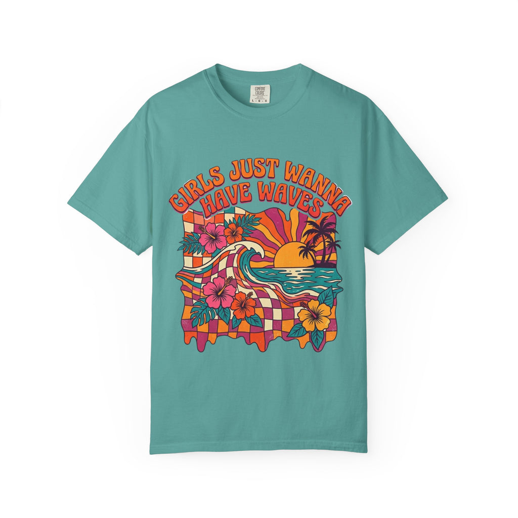 Girls Just Wanna Have Waves Melting T-Shirt