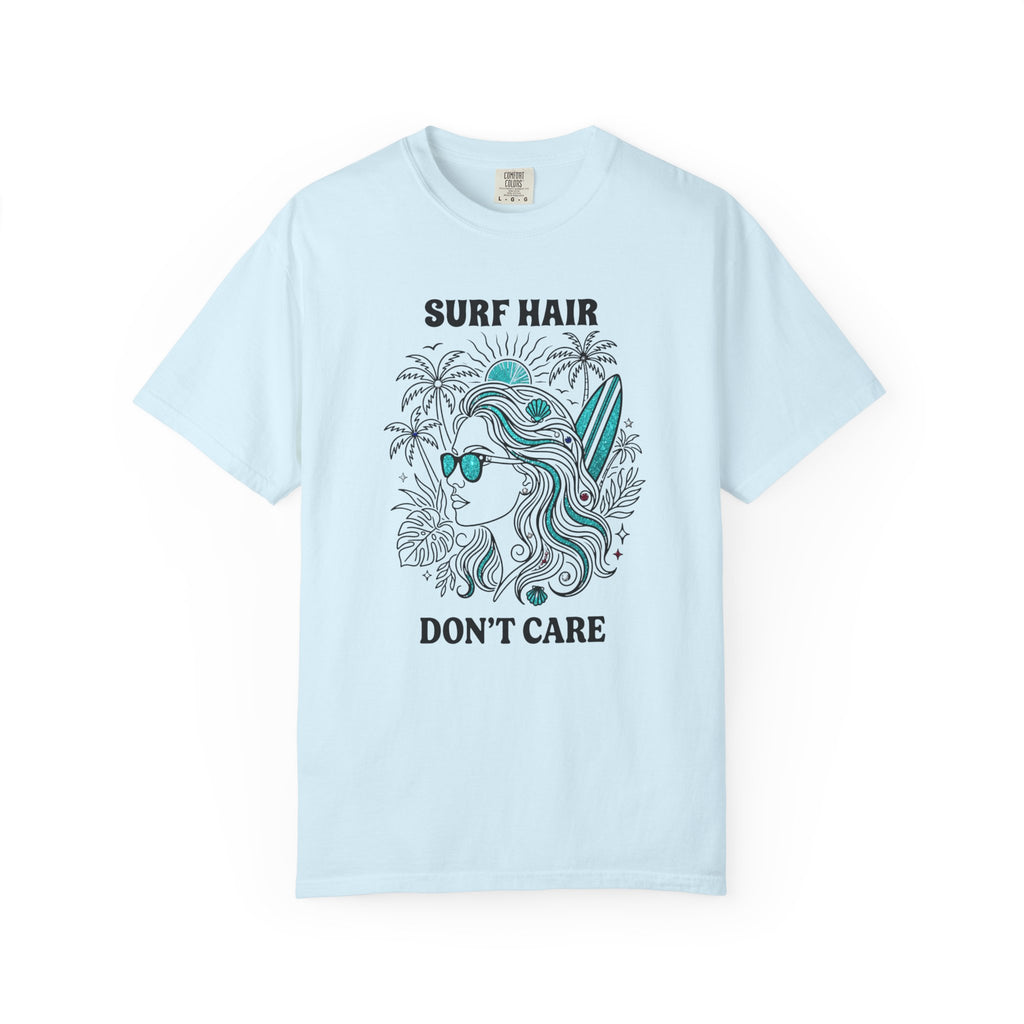 Surf Hair Don't Care Sparkly T-Shirt