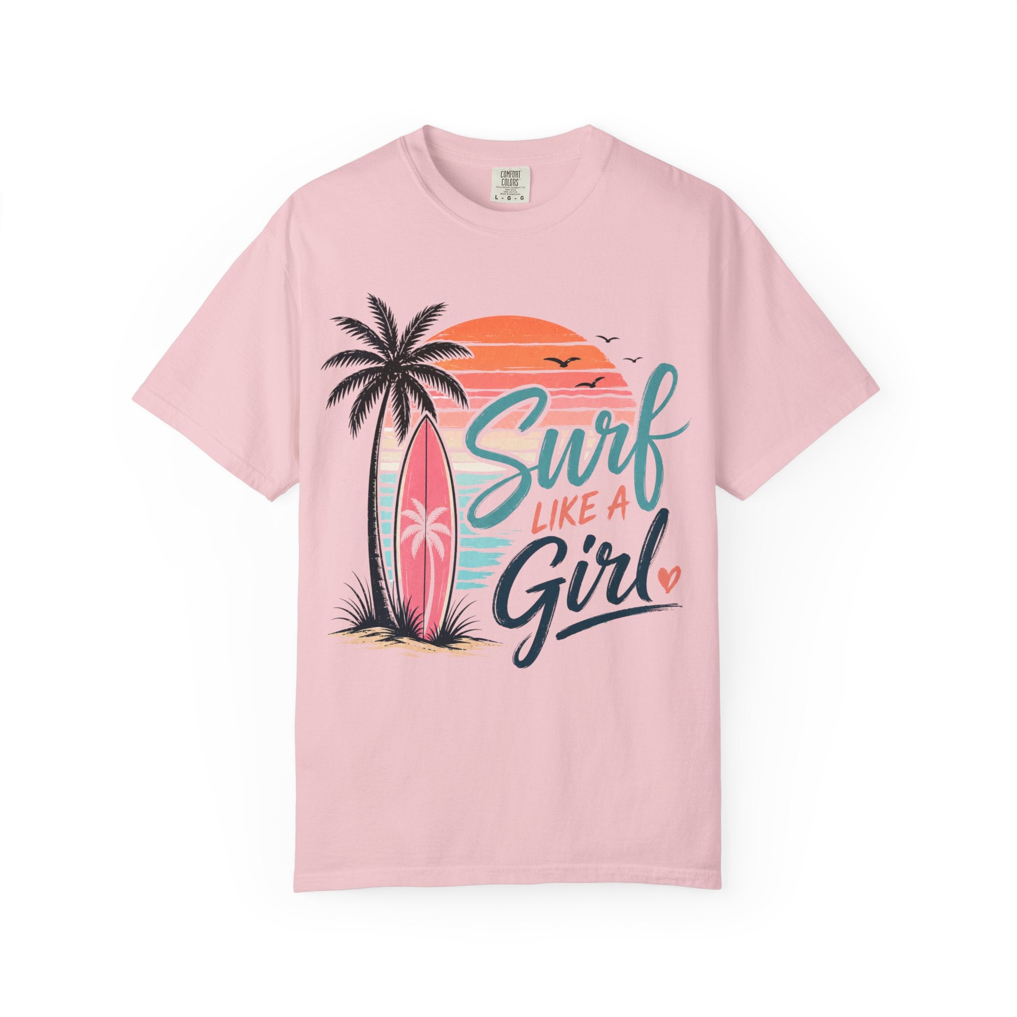 Surf Like a Girl (Sunset) T-Shirt