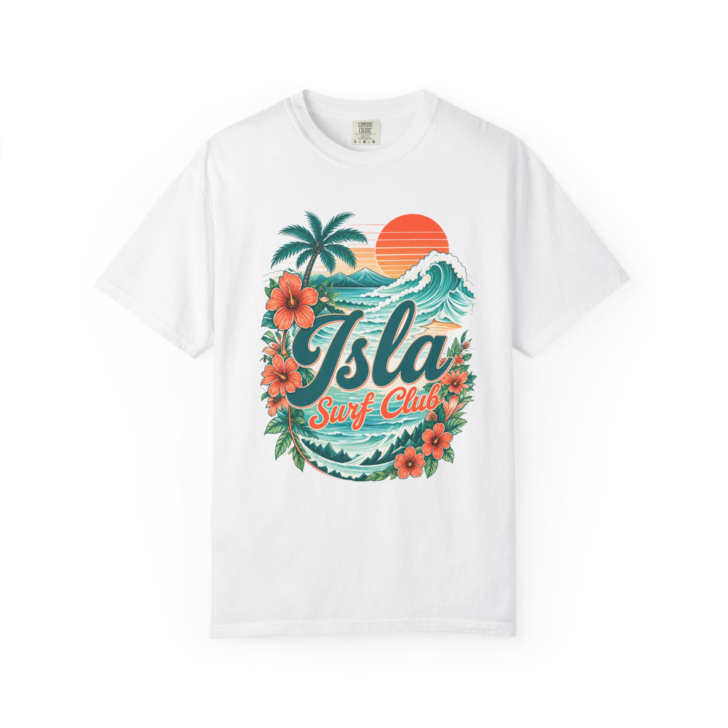 Isla Surf Club T-Shirt — Tropical Ocean Surf Tee