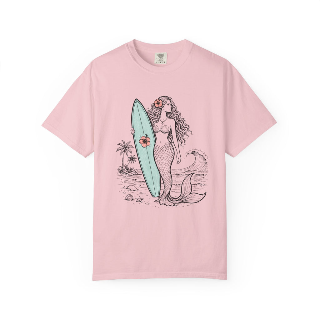 Mermaid & Her Board T-Shirt