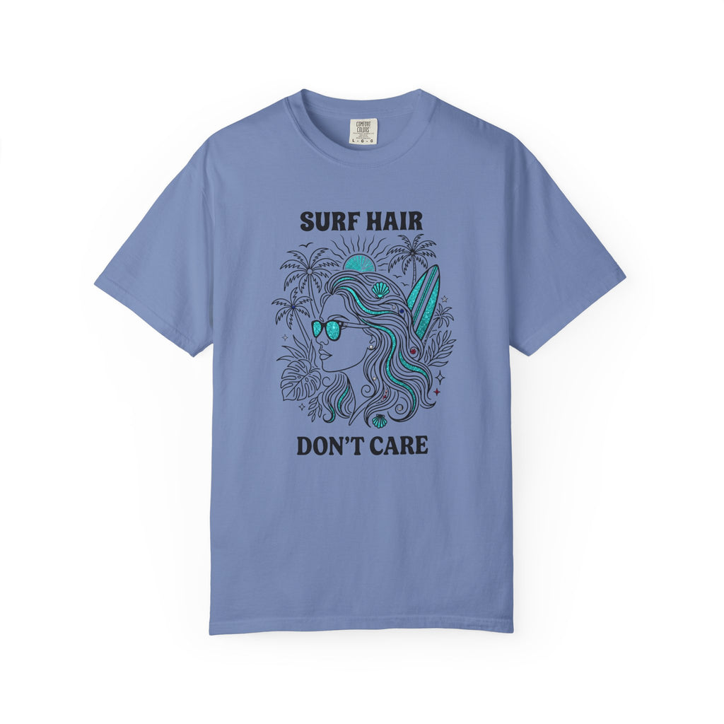 Surf Hair Don't Care Sparkly T-Shirt