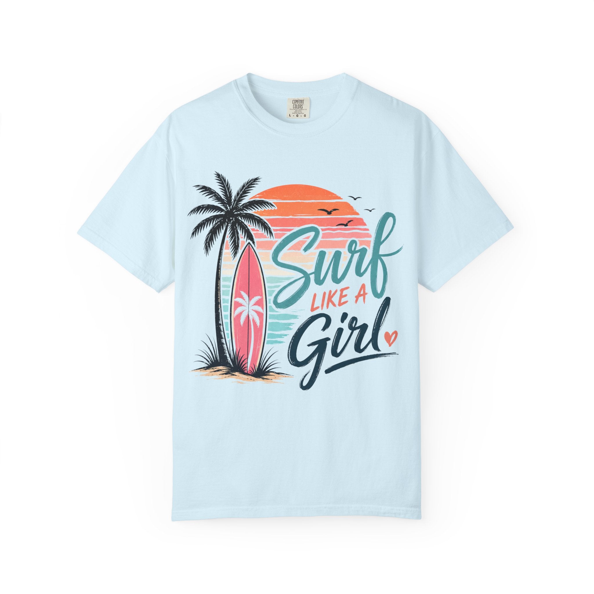 Surf Like a Girl (Sunset) T-Shirt