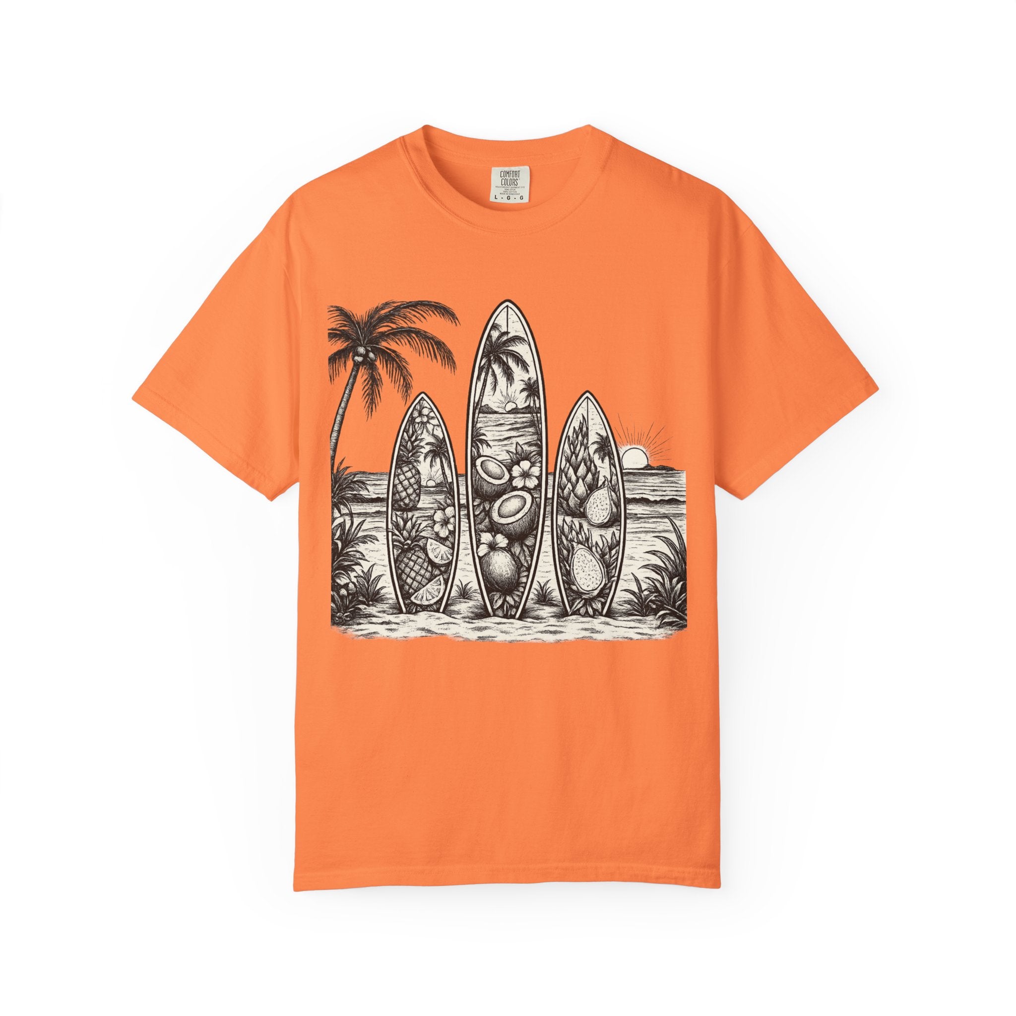 Tropical Fruits & Boards T-Shirt