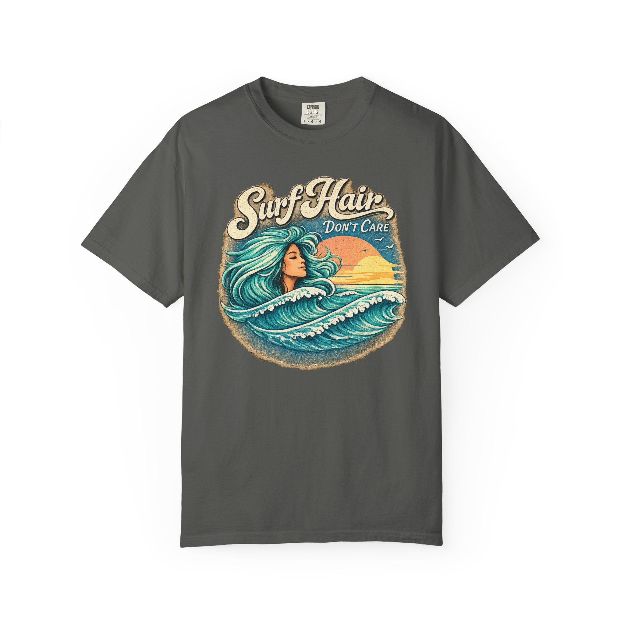 Surf Hair Don't Care Wave Hair T-Shirt