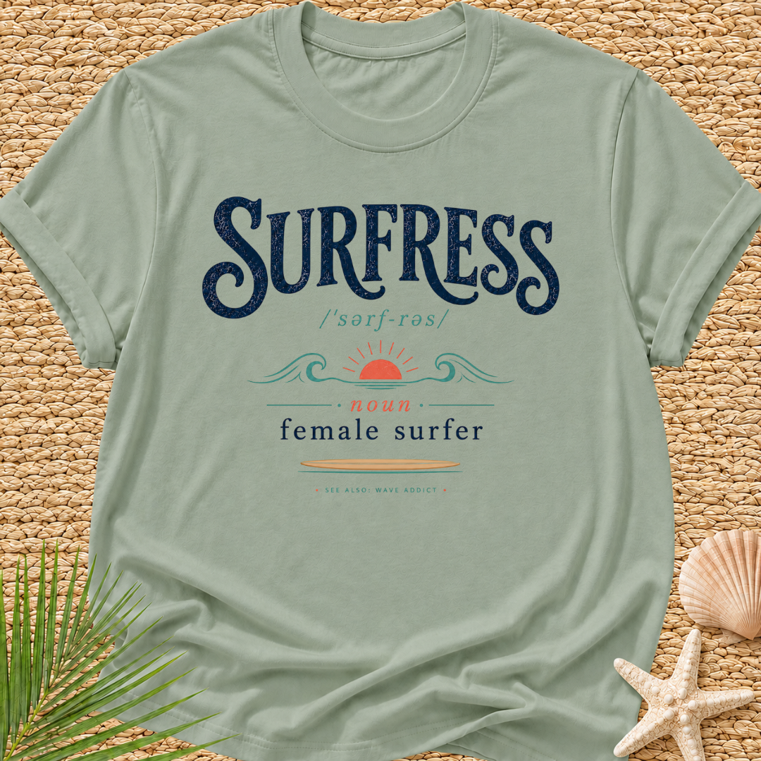 Surfress (AKA Wave Addict) Surf T-Shirt