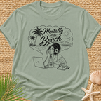 Mentally At The Beach Surf T-Shirt