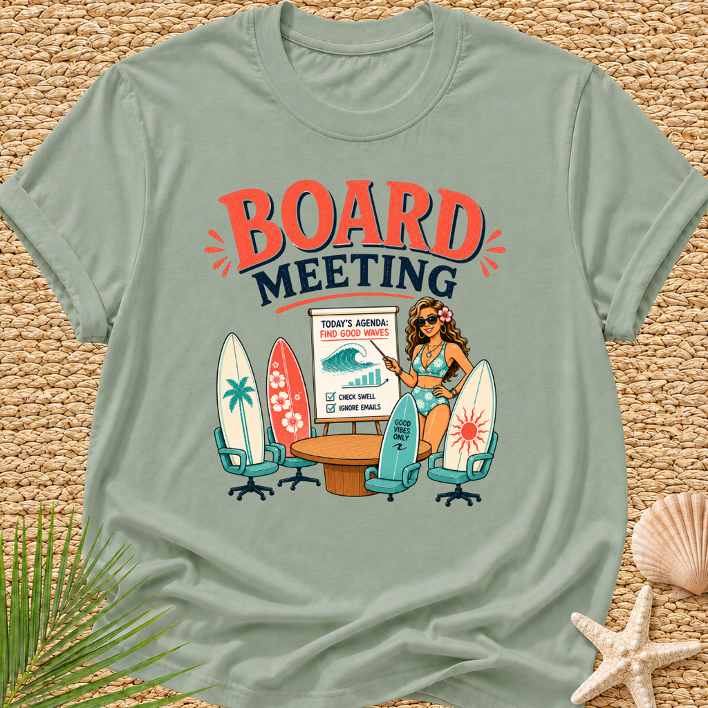 Board Meeting Surf T-Shirt