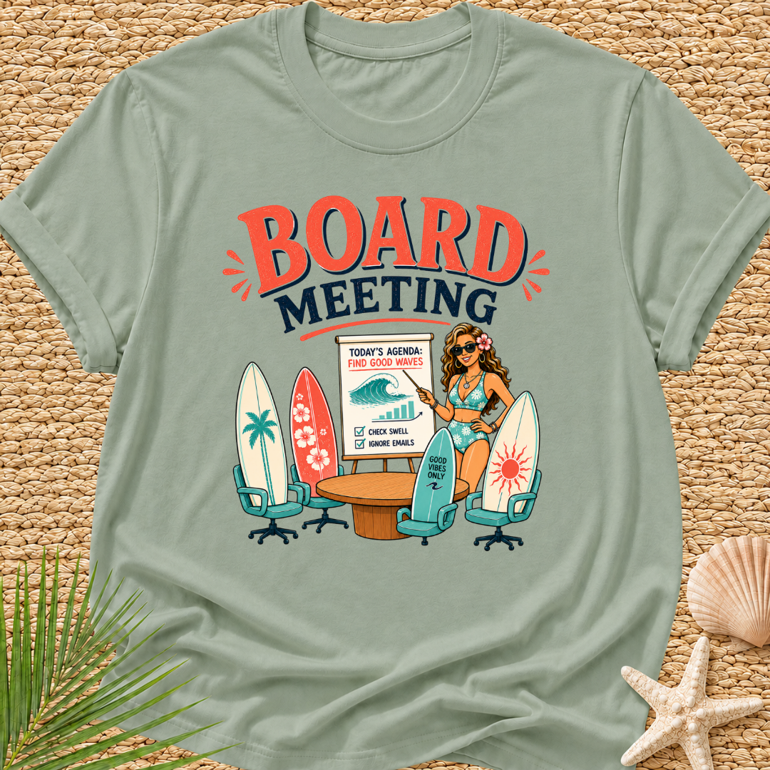 Board Meeting Surf T-Shirt