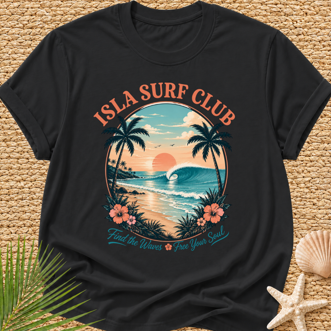 Isla Surf Club (perfect wave) T-Shirt