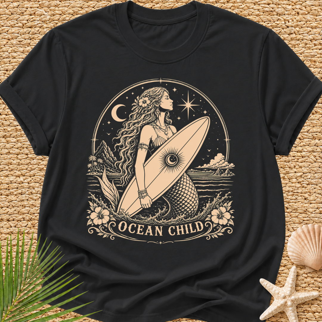 Midnight Mermaid (ocean child) T-Shirt
