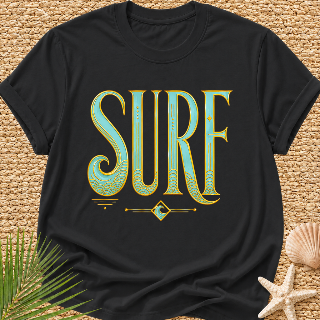 Surf Gold T‑Shirt
