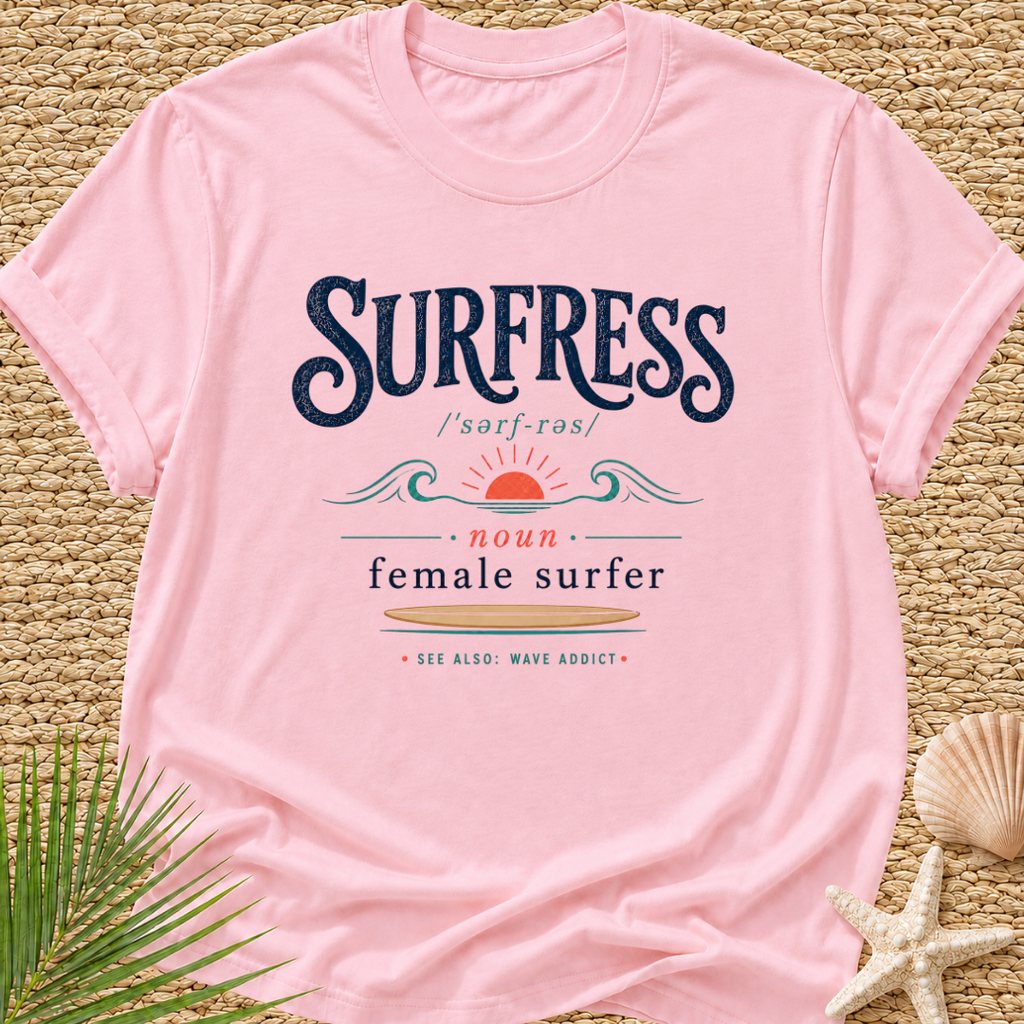 Surfress (AKA Wave Addict) Surf T-Shirt