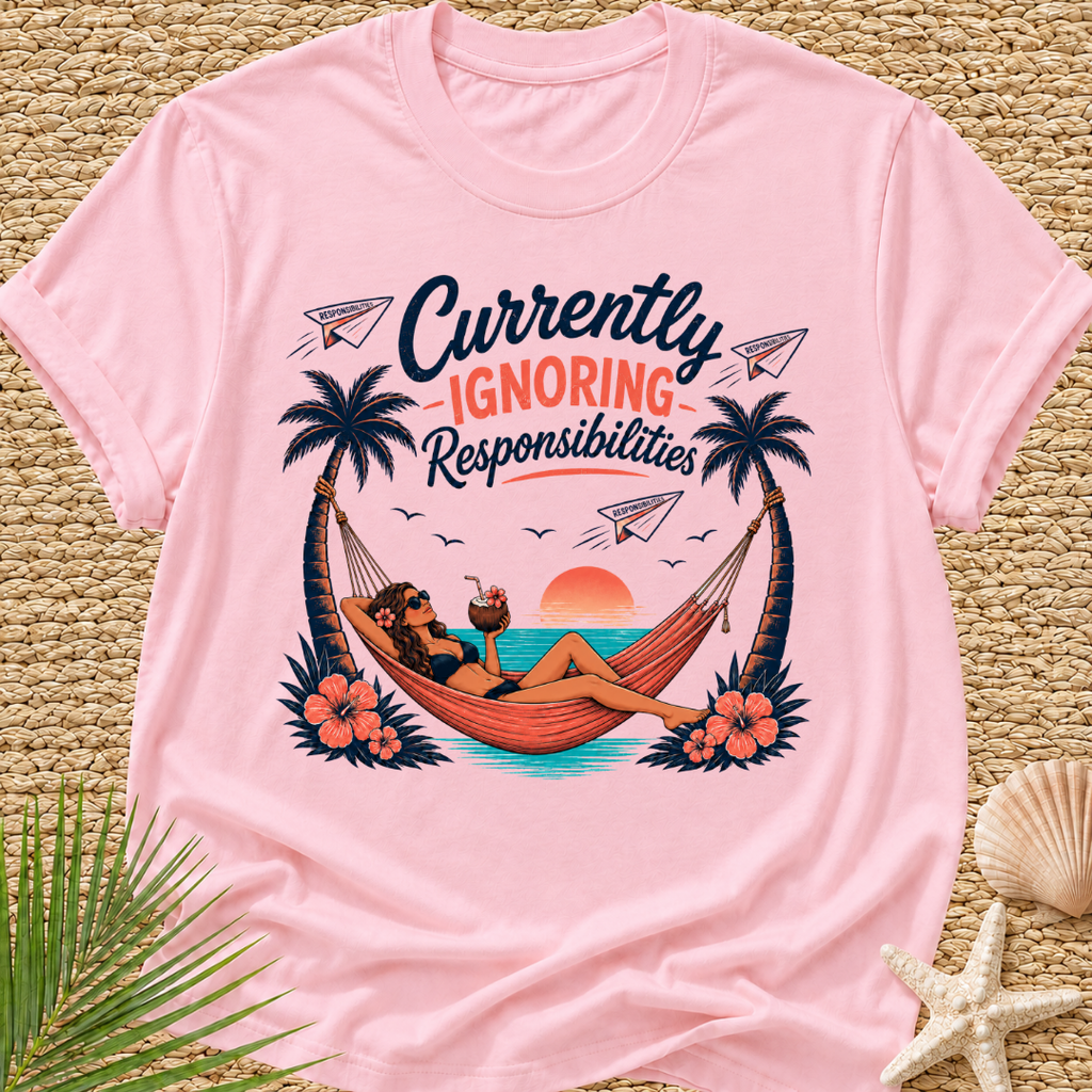 Currently Ignoring Responsibilities Surf T-Shirt