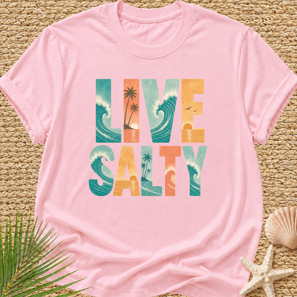 Live Salty Surf T-Shirt