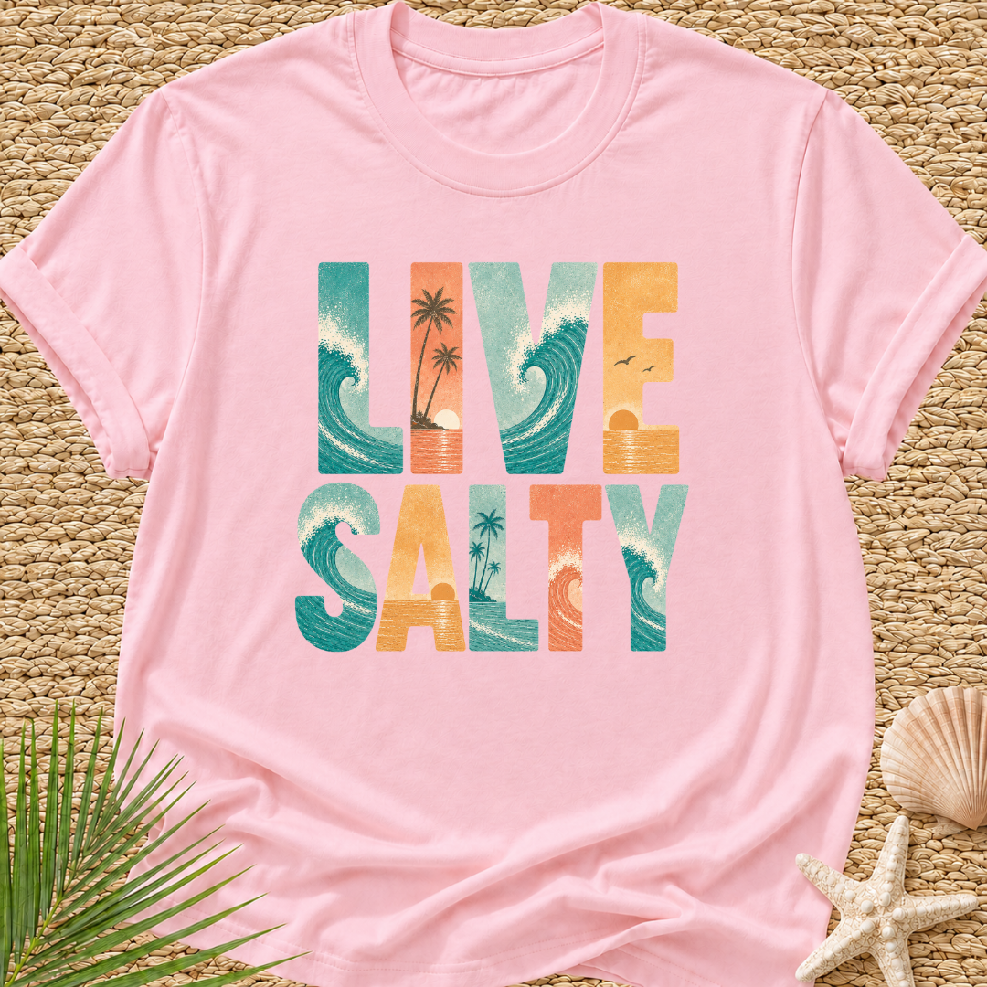 Live Salty Surf T-Shirt