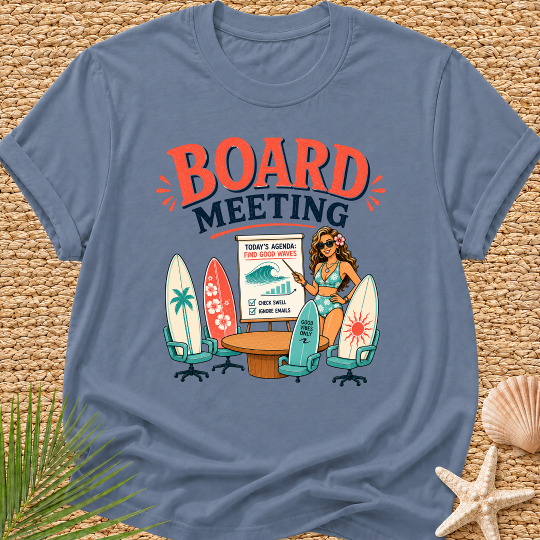 Board Meeting Surf T-Shirt
