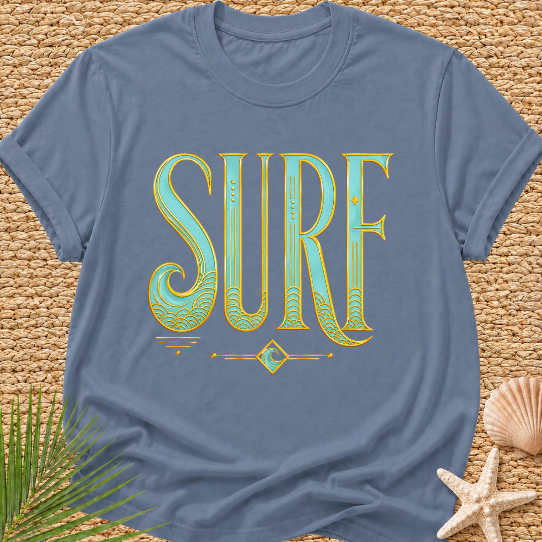Surf Gold T‑Shirt