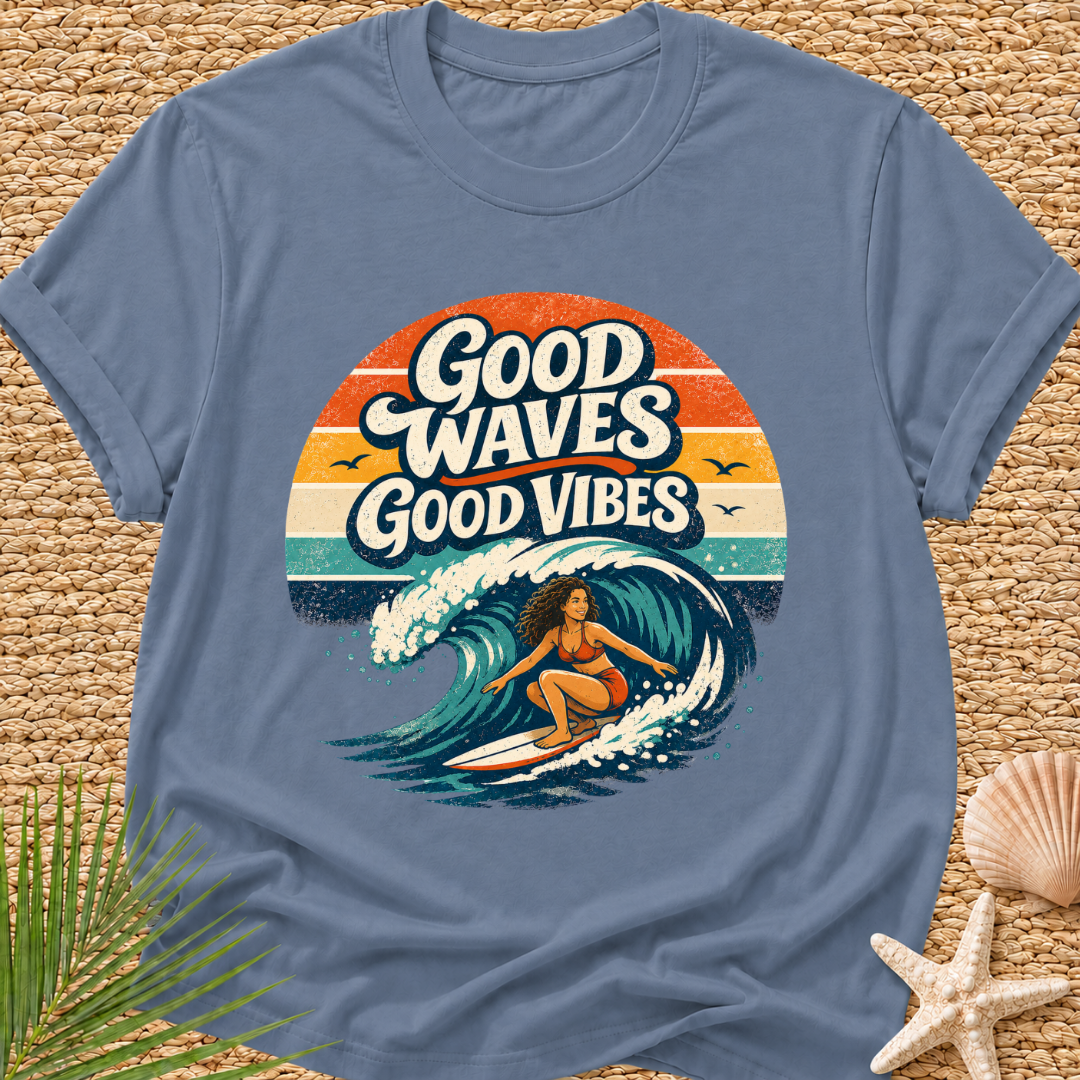 Good Waves Good Vibes T-Shirt