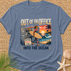 Out of the Office Into the Ocean T-Shirt