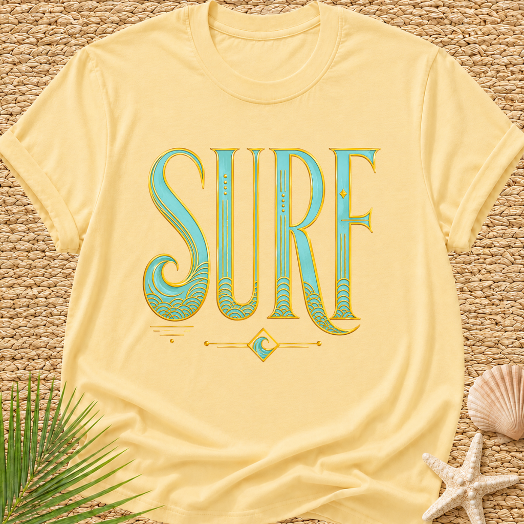 Surf Gold T‑Shirt