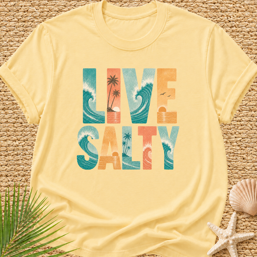 Live Salty Surf T-Shirt