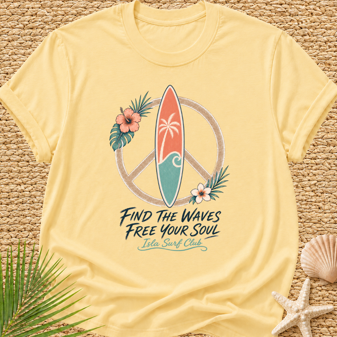 Isla Surf Club Peace Surf T-Shirt