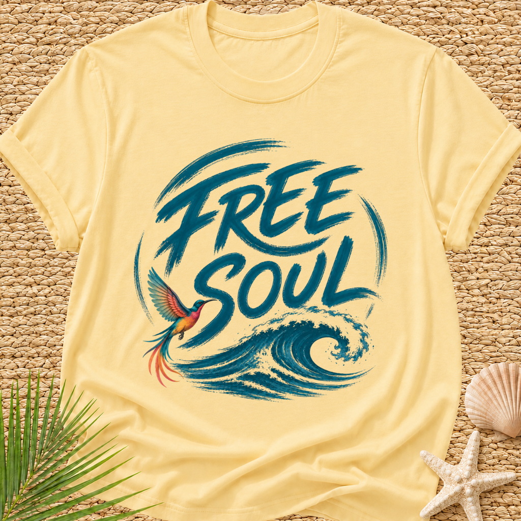Free Soul Birdy Surf T-Shirt