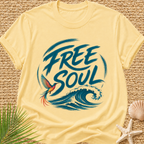 Free Soul Birdy Surf T-Shirt