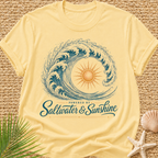 Powered By Saltwater & Sunshine T-Shirt