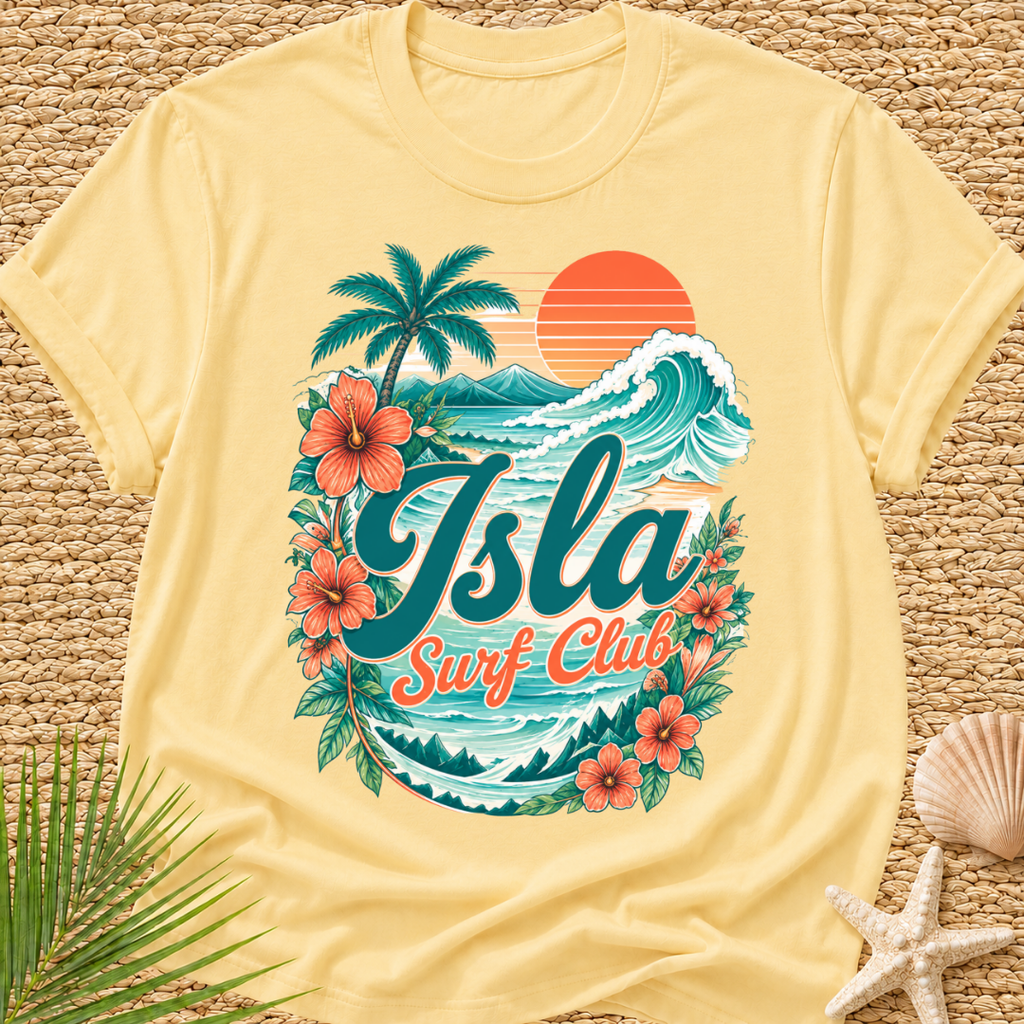 Isla Surf Club Tropical T-Shirt