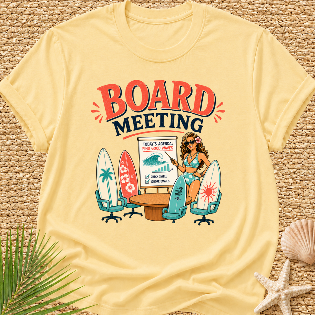 Board Meeting Surf T-Shirt