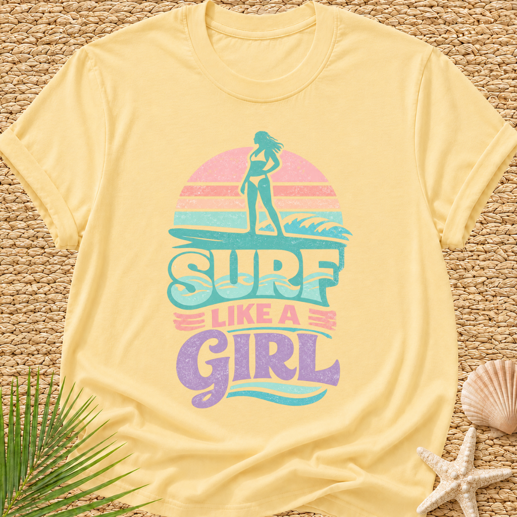 Surf Like a Girl T-Shirt