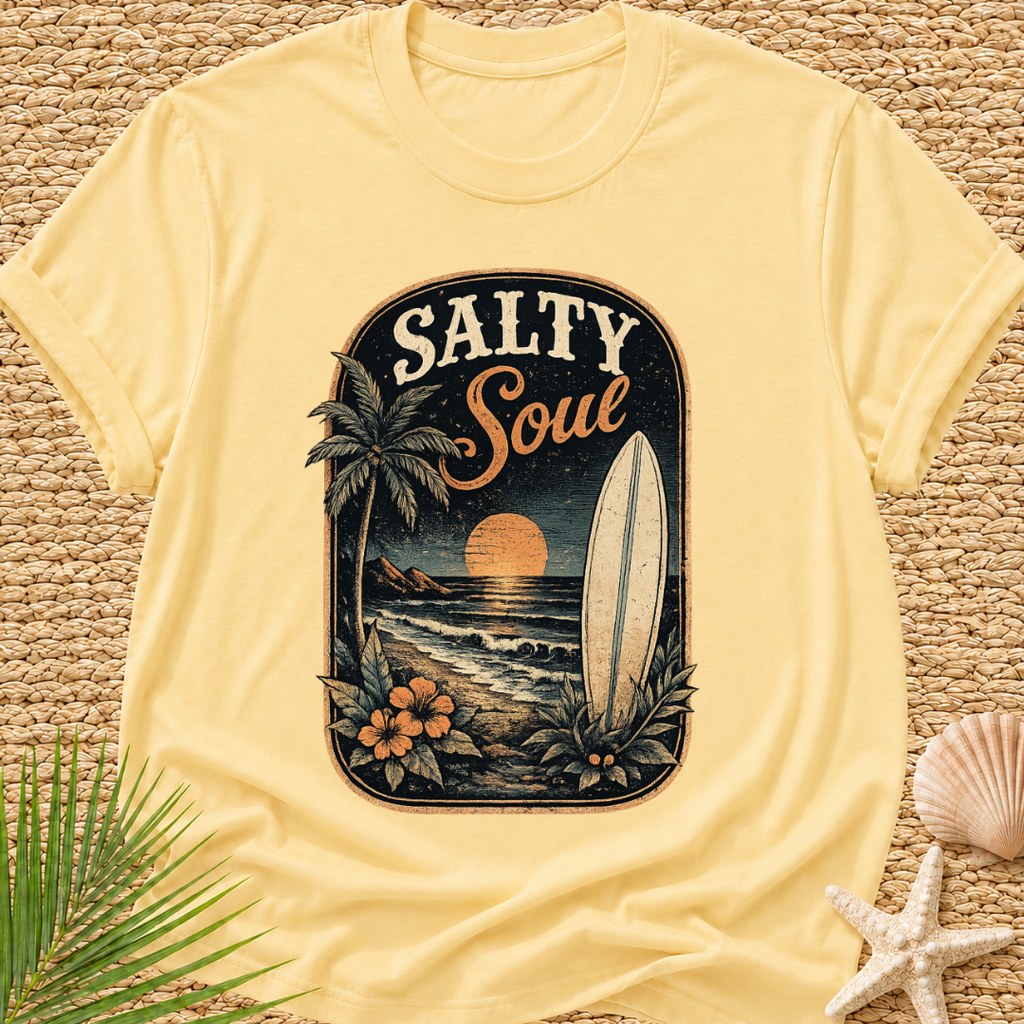 Salty Soul At Midnight T-Shirt