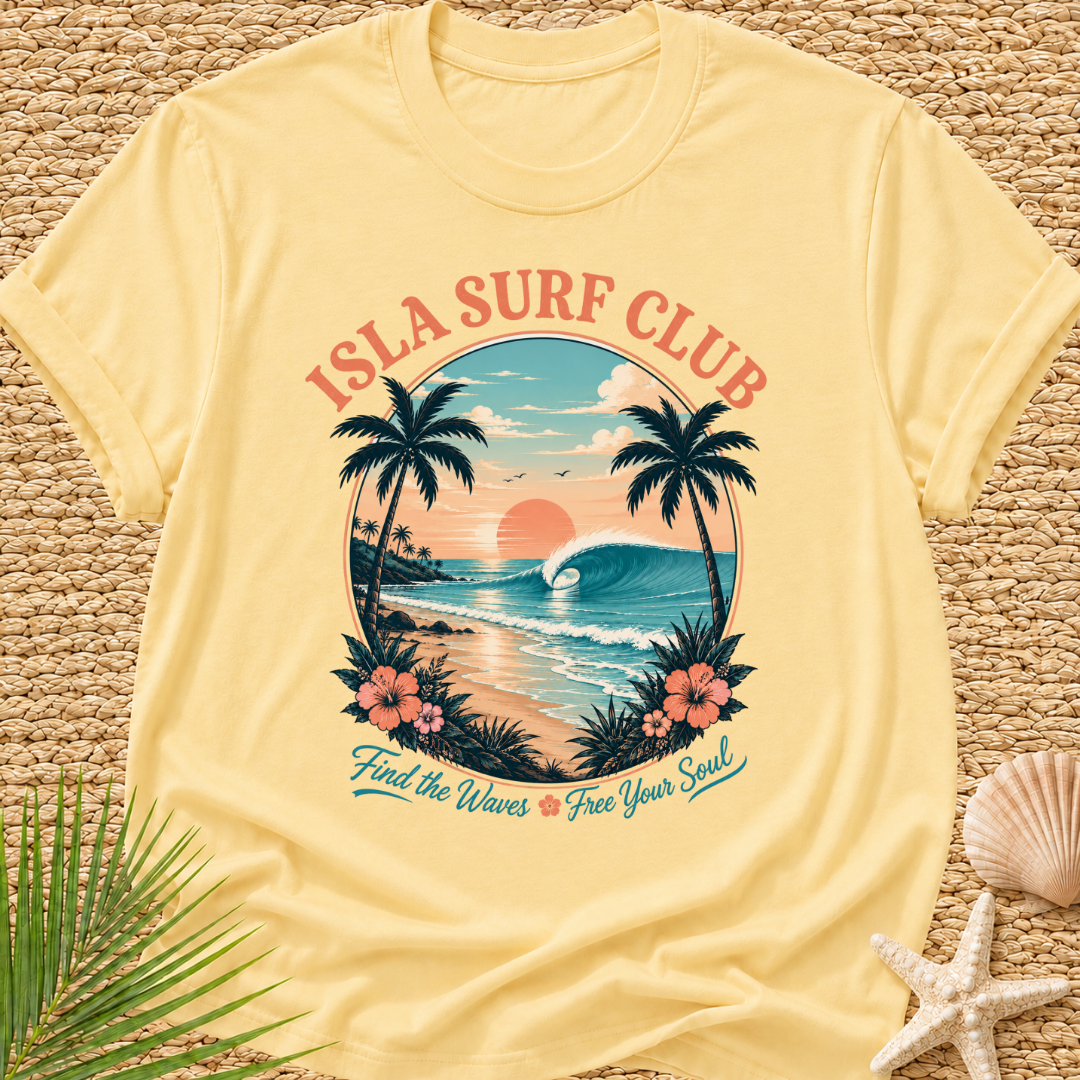 Isla Surf Club (perfect wave) T-Shirt