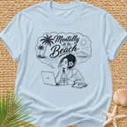 Mentally At The Beach Surf T-Shirt