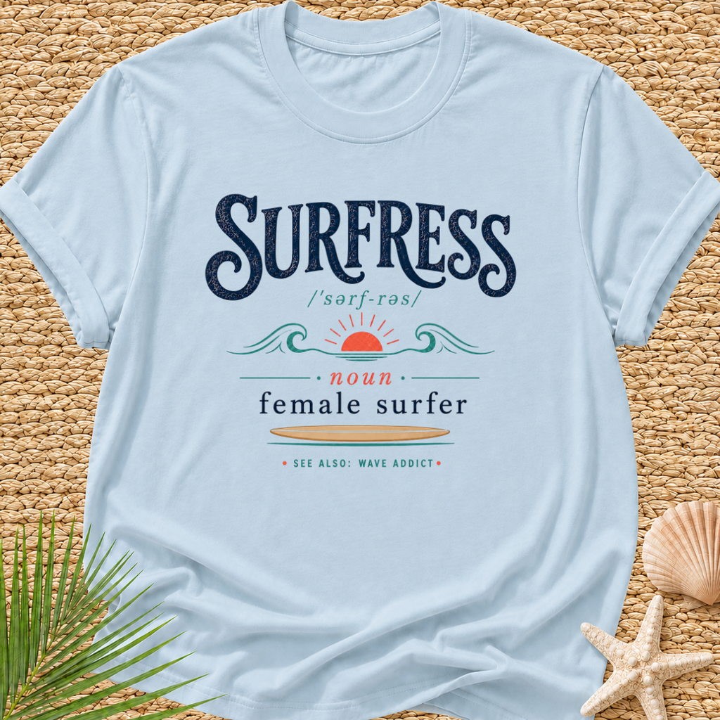 Surfress (AKA Wave Addict) Surf T-Shirt