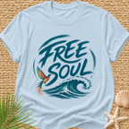 Free Soul Birdy Surf T-Shirt