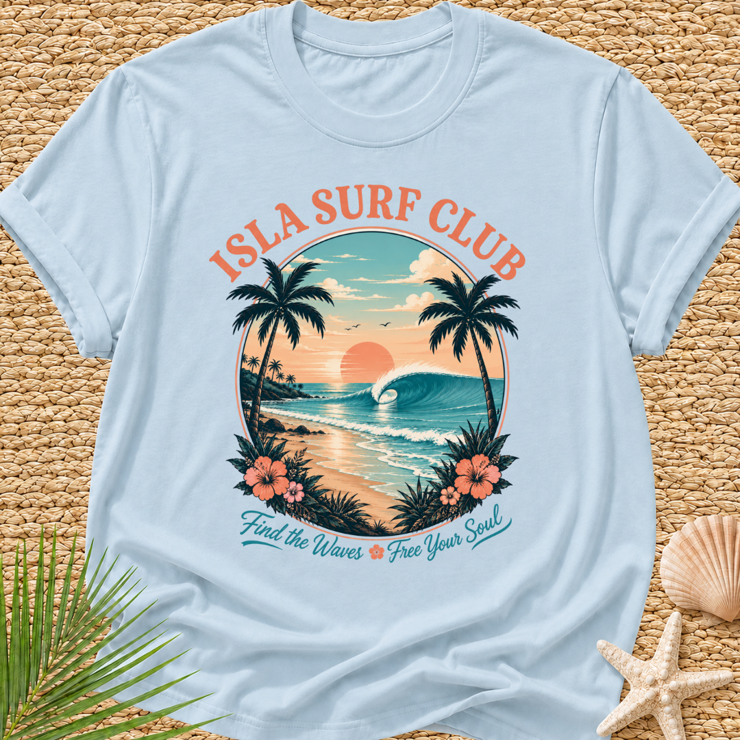 Isla Surf Club (perfect wave) T-Shirt