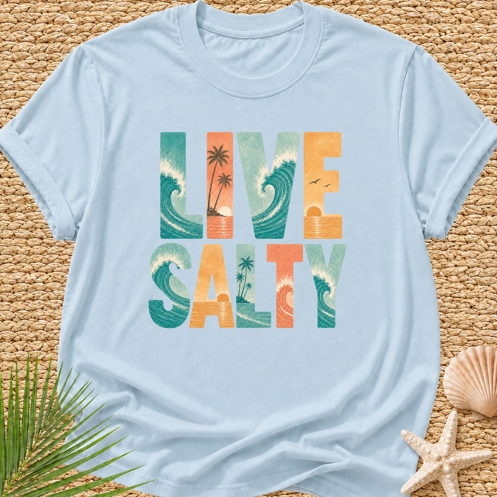 Live Salty Surf T-Shirt