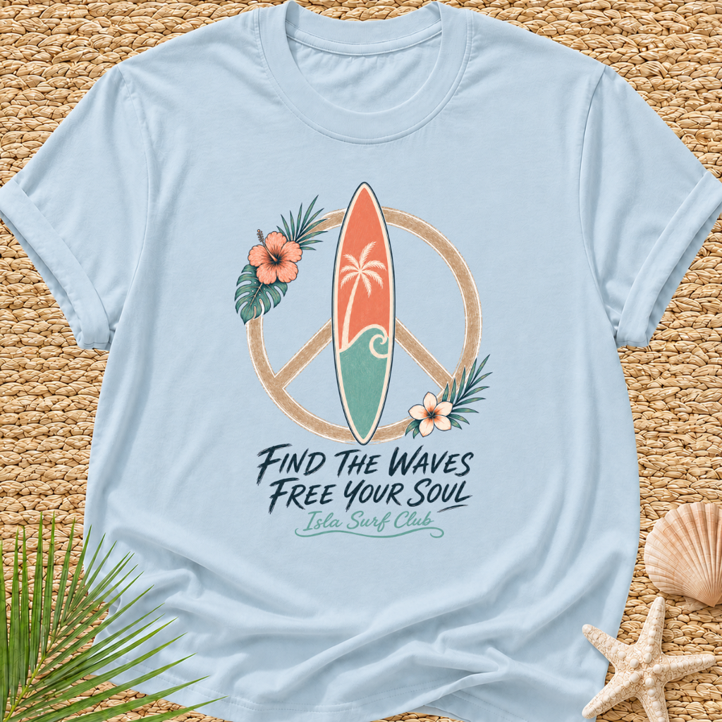 Isla Surf Club Peace Surf T-Shirt