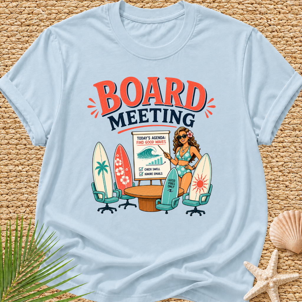 Board Meeting Surf T-Shirt