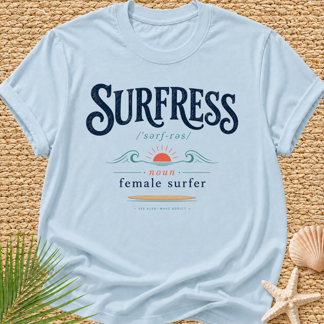 Surfress (AKA Wave Addict) Surf T-Shirt